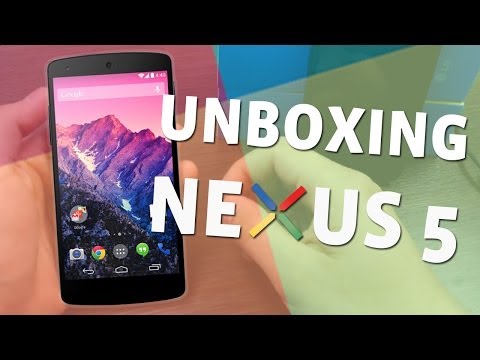Unboxing Nexus 5