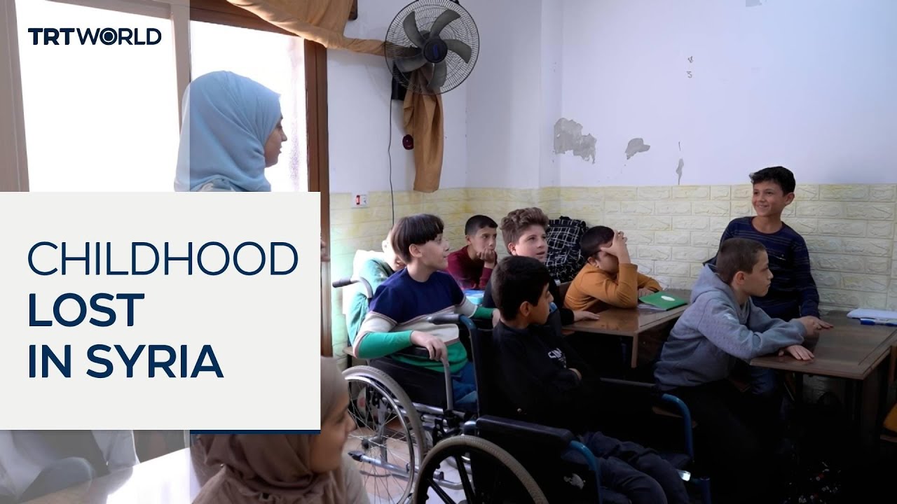 Children struggle with the long-term legacy of Syria’s conflict