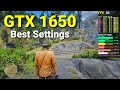 Red Dead Redemption 2 | GTX 1650 | Best Settings FPS Test