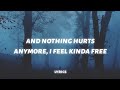 And Nothing Hurts Anymore I Feel Kinda Free Lyrics Chloe George Ghost Town Tiktok Version