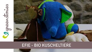 BIO Kuscheltiere | Efie | Spieluhr, Schnuffeltuch & mehr!