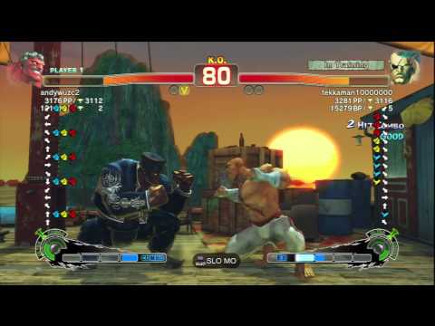 andywuzc2 (Hakan) Vs tekkaman10000000 (Sagat) SSF4 AE Ranked Matches - PSN