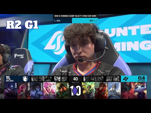 TL vs CLG - Game 1 | Round 2 Playoffs S12 LCS Summer 2022 | Team Liquid vs CLG G1