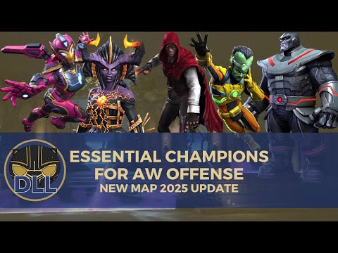 Essential Champions for Alliance War Offense: New Map 2025 Update