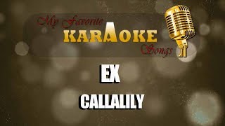 EX - Callalily (Karaoke)