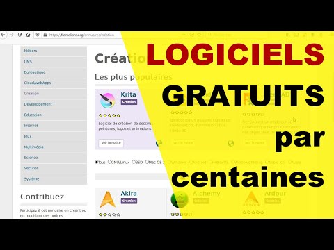 , title : '💡 Des logiciels Gratuits par centaines, dans tous les domaines ....'