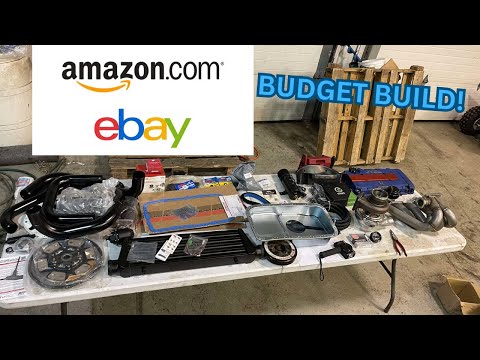 Budget Turbo B16 Honda Civic Build With Ebay And Amazon Parts ! PART 1