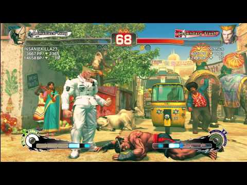 INSANIEKILLA 23 (Sagat) vs Perthius (Guile)