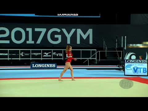 WINTHER Emilie (DEN) - 2017 Artistic Worlds, Montréal (CAN) - Qualifications Floor Exercise