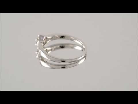 18ct White Gold 1/3ct Diamond Ring - D0716