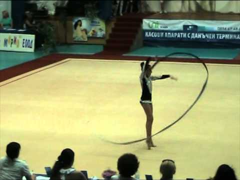 Maria Mareva (BUL)  ribbon  "Chernomoretz" 2011