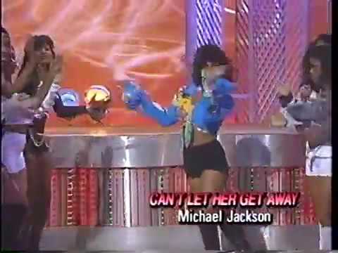 The soul train line - Michael jackson (i cant let her get away 1991)
