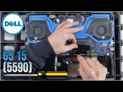 Dell G5 15 (5590) von Innen - RAM, SSD, Akku, Lüfter wechseln