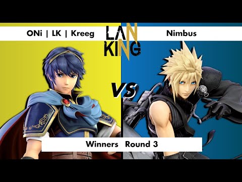 ONi | LK | Kreeg (Marth) vs. Nimbus (Cloud) - Winners Round 3 - LAN King Weekly 2/14