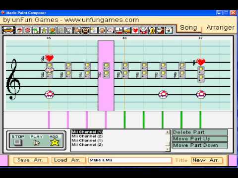 Mario Paint: Mii Channel