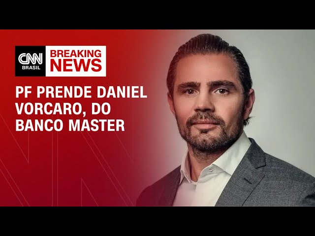 Polícia Federal prende Daniel Vorcaro, dono do Banco Master | CNN NOVO DIA