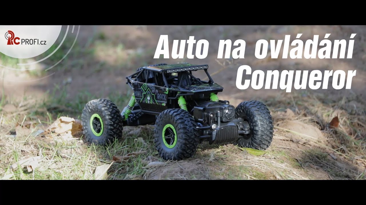 RC auto CONQUEROR 1:18, modrá