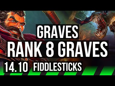GRAVES vs FIDDLESTICKS (JGL) | 11/2/9, Rank 8 Graves | KR Challenger | 14.10