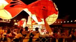 preview picture of video '金魚ちょうちん祭り 2008 その5 / Goldfish Lantern Festival 2008'