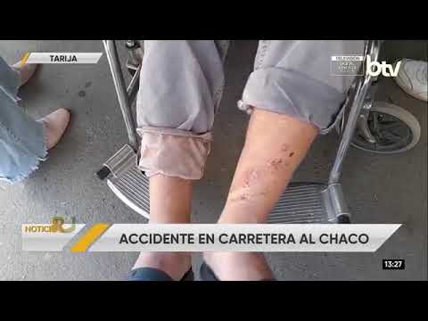 Candidato a la Gobernación de Tarija sufre accidente en carretera; su salud es estable