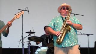 Long Train, OC Fair 2016, Superbad: Steve Wilson on saxophone