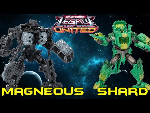 REVENGE OF THE ROCK LORDS!!! | Legacy United Magneous and Shard #transformers
