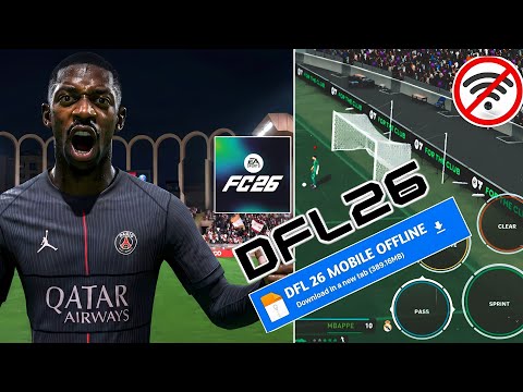 🔥DFL 26 2026 OFFLINE COM MODO CARREIRA! 😱 FIFA 16 MOBILE MOD EAFC 26 ANDROID DOWNLOAD MEDIAFIRE