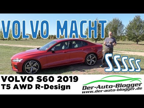 Quick Review 2019 Volvo S60 T5 R-Design AWD -  Test, Review und Fahrbericht / Testdrive