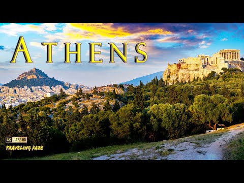 Athens, Greece ~ Travel Vlog with Relaxing Music [4K]