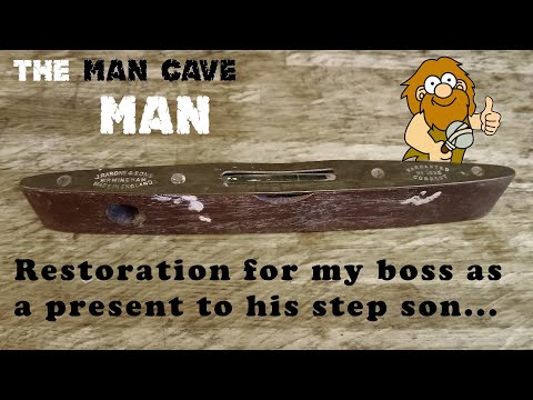 Restoration of old J Rabone Spirit Level