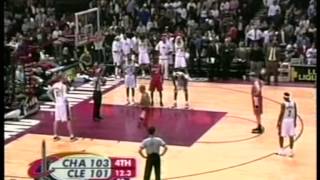 Lebron James 37 pts,11 reb,12 ast ,season 2006 cavs vs bobcats