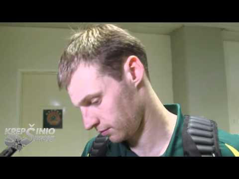 Martynas Pocius po pralaimėjimo graikams