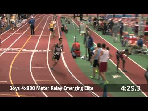 Boys 4x800m EE Section 2 - New Balance Nationals Indoor 2013