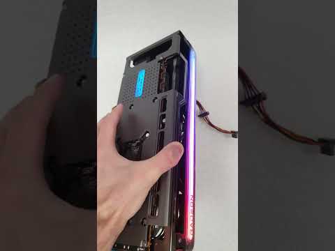 SAPPHIRE NITRO+ AMD RADEON RX 7800 XT 16GB | LED TEST #RX7800XT #radeongraphics #amdgpu #gpu