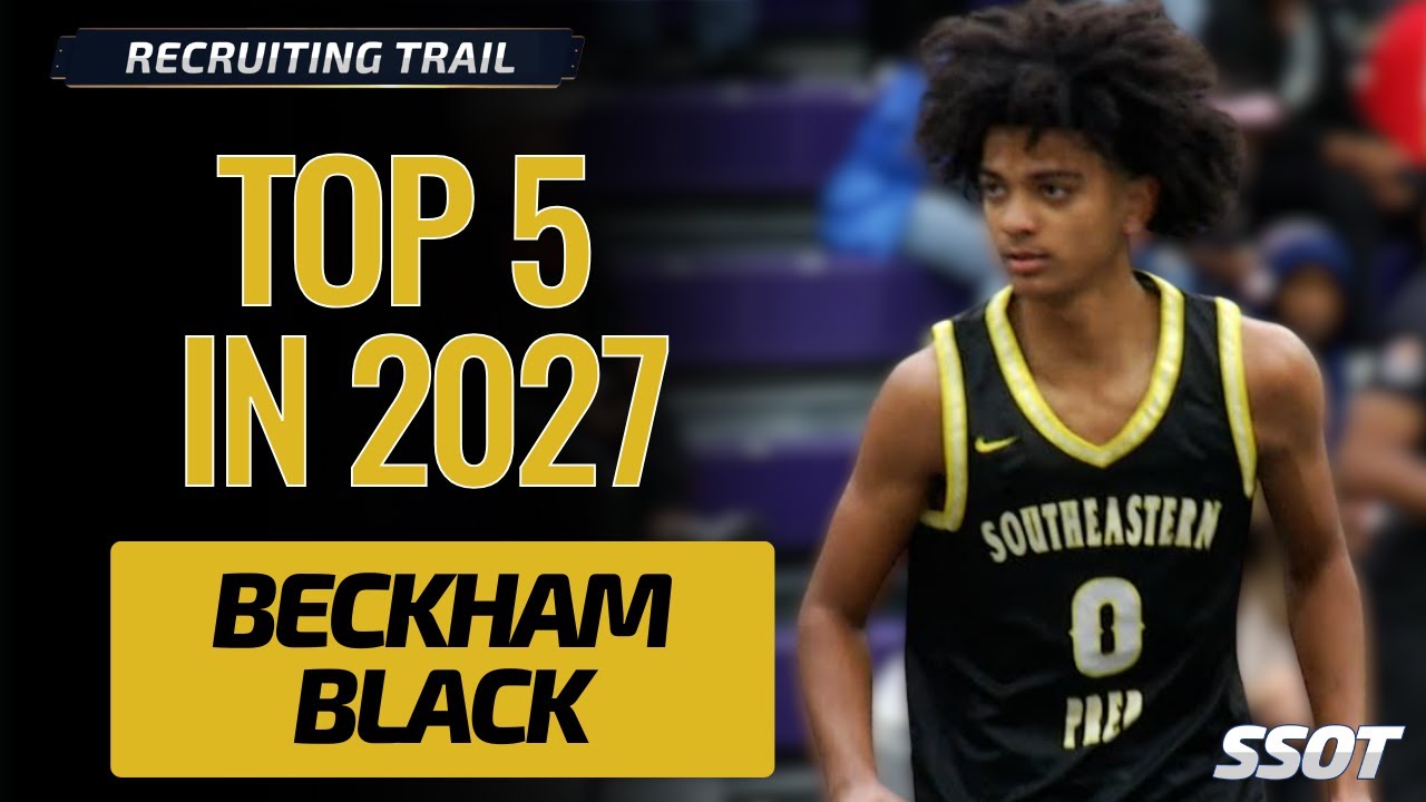 Meet Beckham Black: Top 2027 Point Guard & Brother of NBA Star Anthony Black