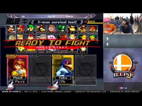 House of Paign VI [10/31/15] - Top 32: 14K (Peach) vs. Shazzo (Falco)