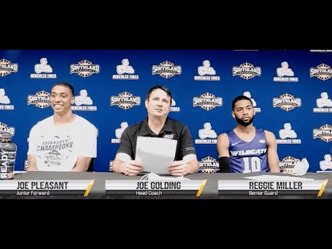 Southland Men's Basketball Tournament Championship Game Abilene Christian Postgame Press Conference