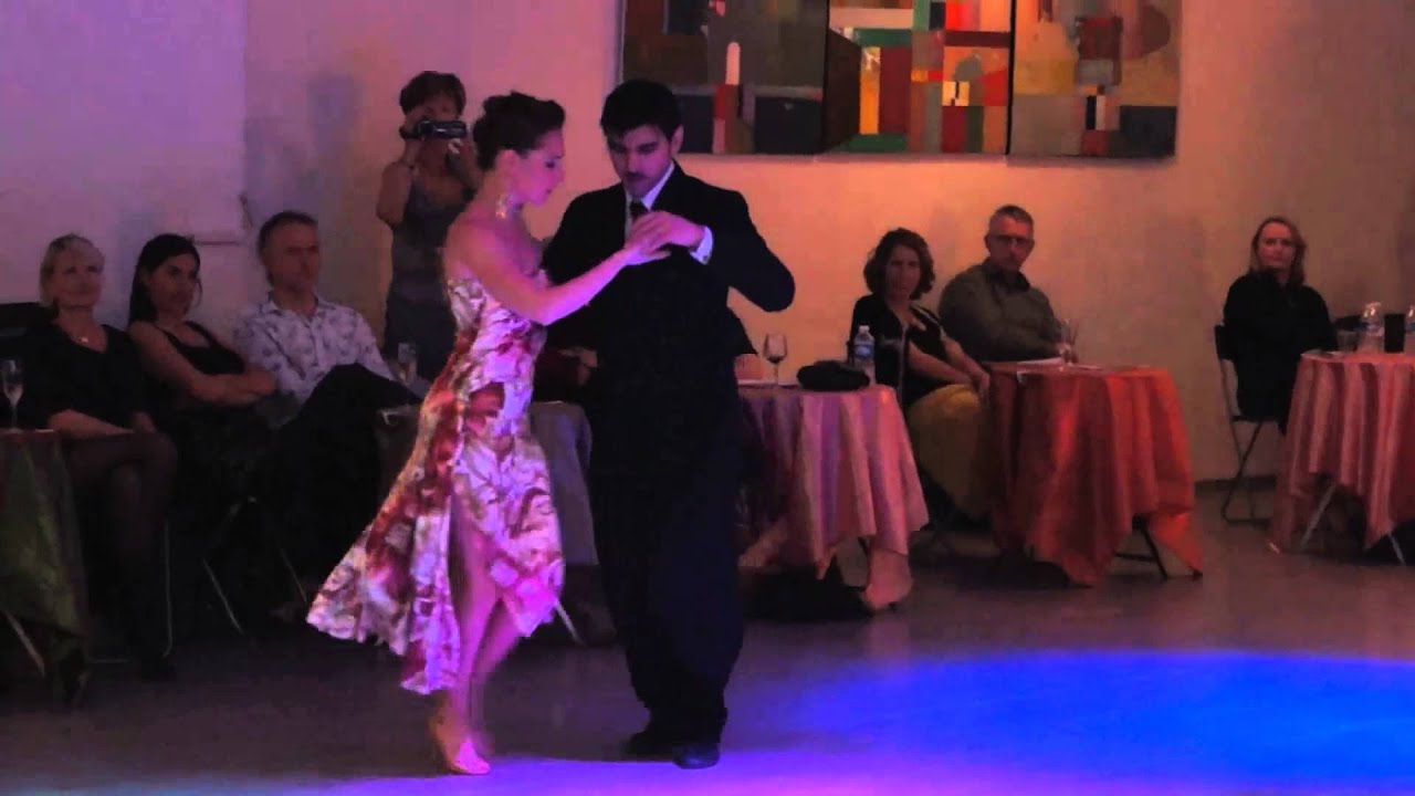 ★ Magdalena Gutierrez & German Ballejo - Tango -  2/4 Trago amargo LA PITUCA Montpellier ★