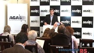 Coletiva de imprensa da Agas