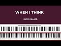 When I Think - Ricky Dillard