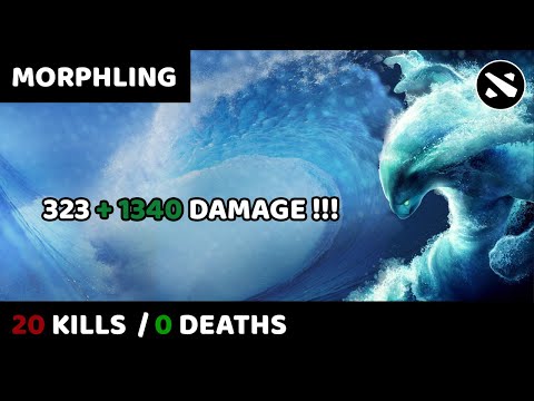 20 Kills / 0 Deaths - Morphling | INCREDIBLE DAMAGE BOOST