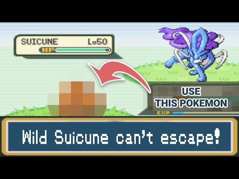 How To Catch SUICUNE Without Master Ball | Pokemon Fire Red