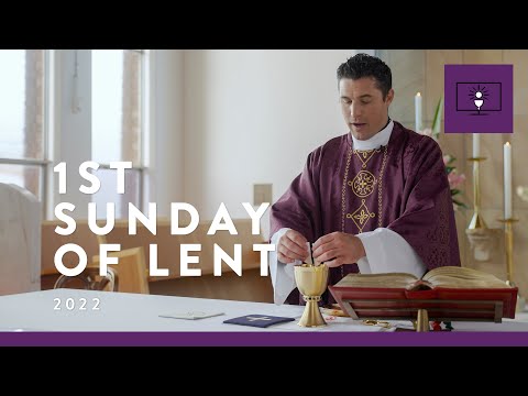 MASS FOR YOU AT HOME with Fr Daniel McCaughan – 1st Sunday of Lent [Yr C]