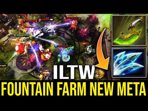 Nigma.iLTW [MEDUSA] Fountain Farm New Meta Swift Blink Snake Dota 2