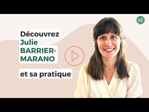 Présentation de Julie BARRIER MARANO