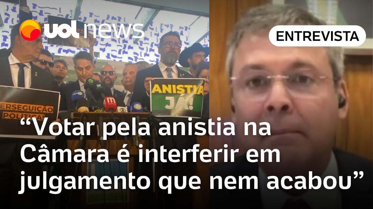 PL vai trancar a pauta para votar urgência da anistia; projeto só passa com muita briga, diz petista