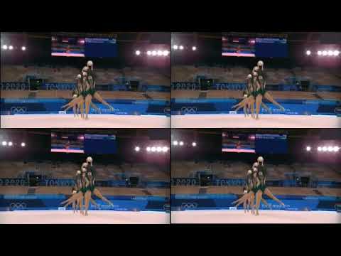 China PR 5 Balls AA AQ - Olympic Games Tokyo 2020 #tokyo2020 #rhythmicgymnastics #china