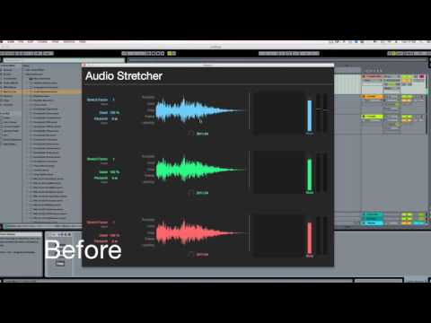 Audio Stretcher - Extreme Time Stretching in Ableton