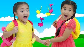 My Name Song  Annie &amp; Suri Pretend Play Sing Along Nursery Rhymes &amp; Kids Song