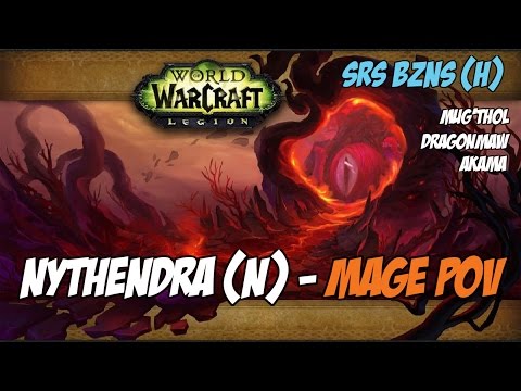 Srs Bzns vs. Emerald Nightmare (N) - Nythendra - Fire Mage PoV